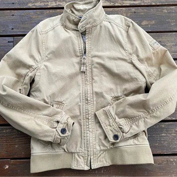 Abercrombie Fitch Jackets Coats Abercrombie Fitch Tan Y2k - Main Image